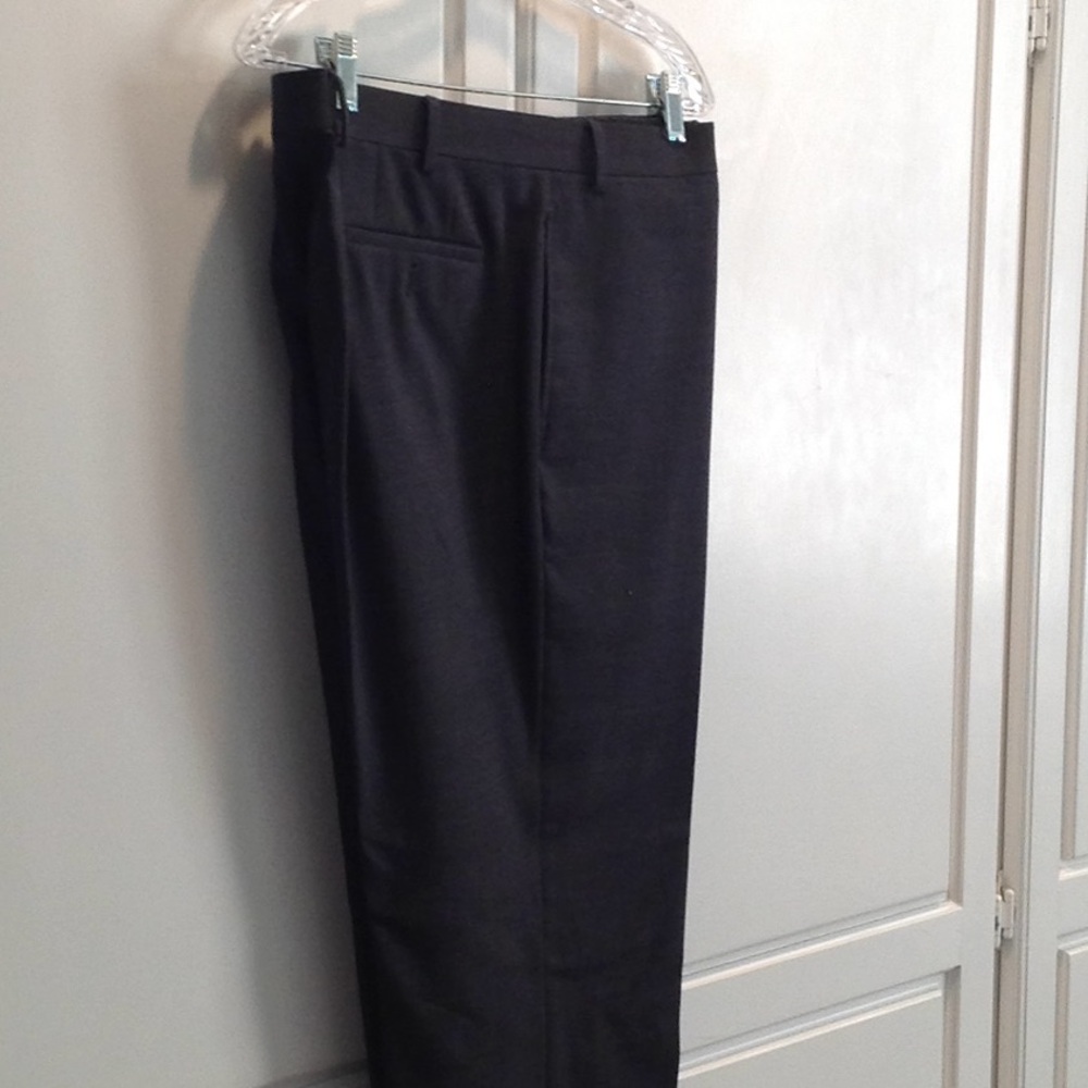 Grey 100% wool Ralph Lauren men's slacks